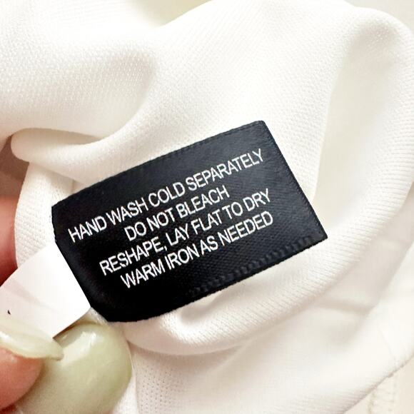 Boston Proper Garden Of Eve Print Square-Neck Scuba Sheath Dress Women’s Size 14 - Picture 12 of 16